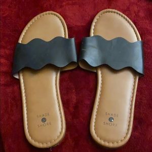 Black sandals